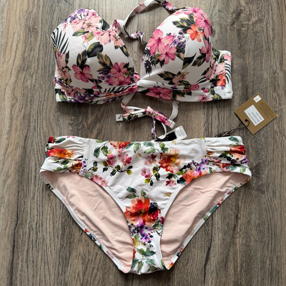 Nip Tuck Floral Bikini Set